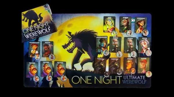 game ma sói - Ma Sói 1 Đêm (One Night Werewolf)